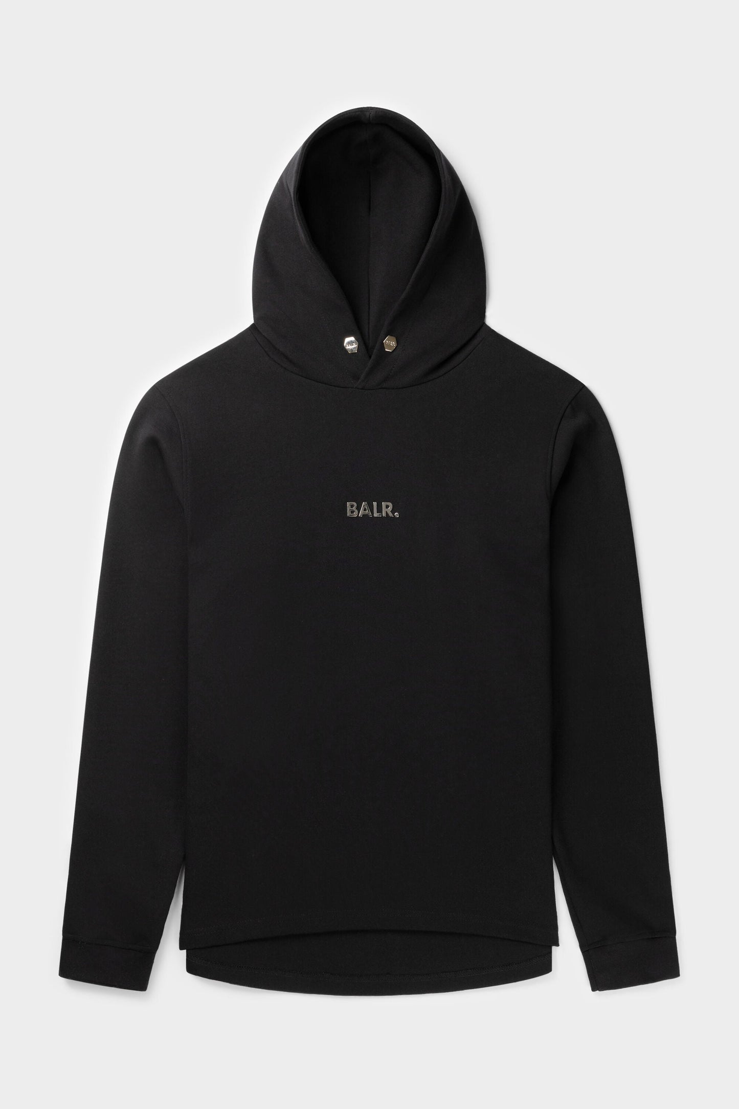 BALR Q-Series Straight Classic Hoodie Men Black