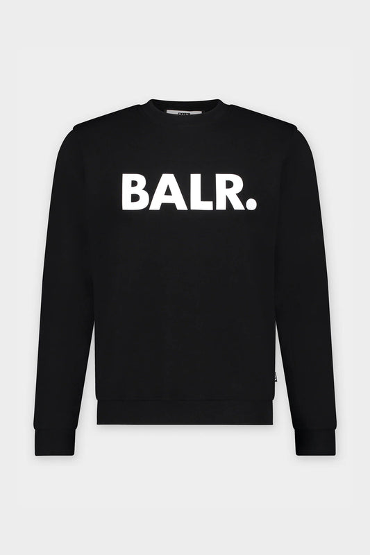 BALR Straight Crewneck Jet Black