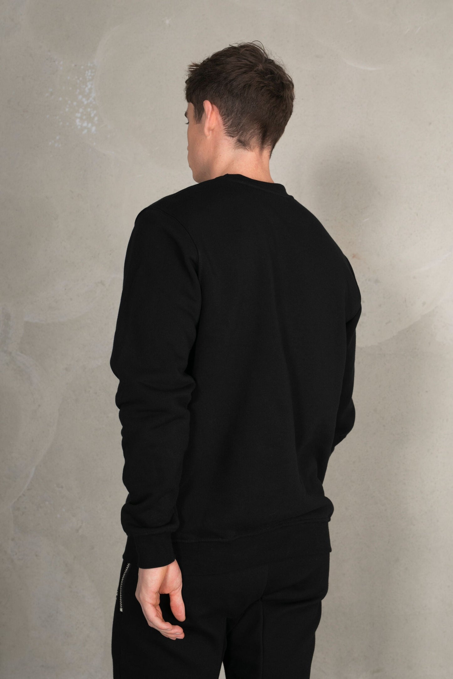 BALR Straight Crewneck Jet Black