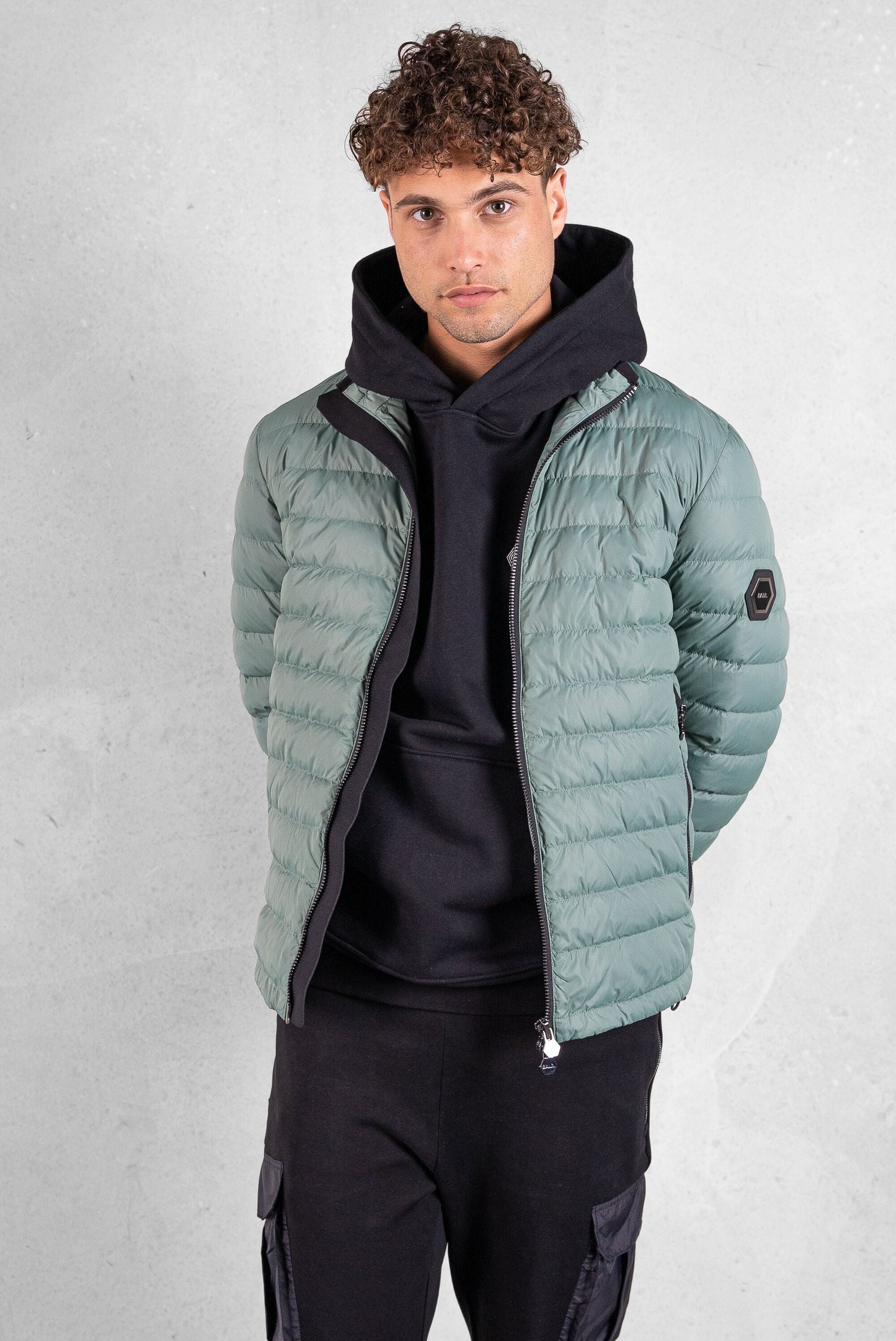 BALR Lincoln Regular Puffer Jacket Dark Forest