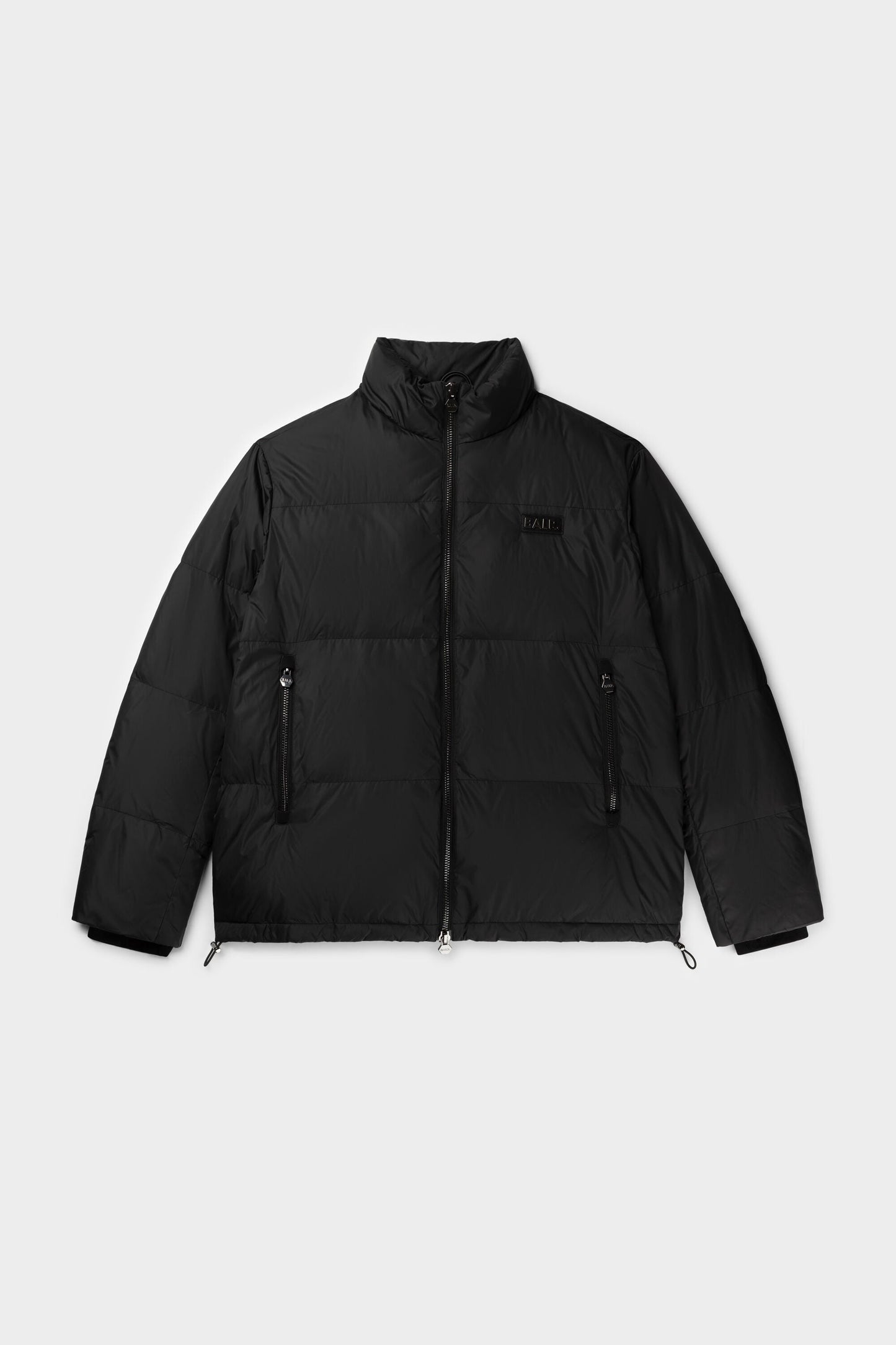 BALR Miles Straight Puffer Jacket Jet Black