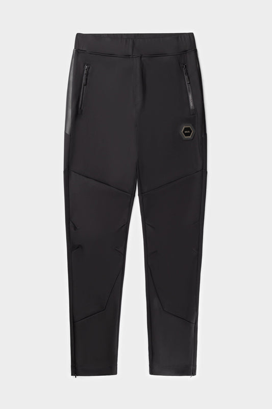 BALR Slim Tech Zip Track Pants Jet Black