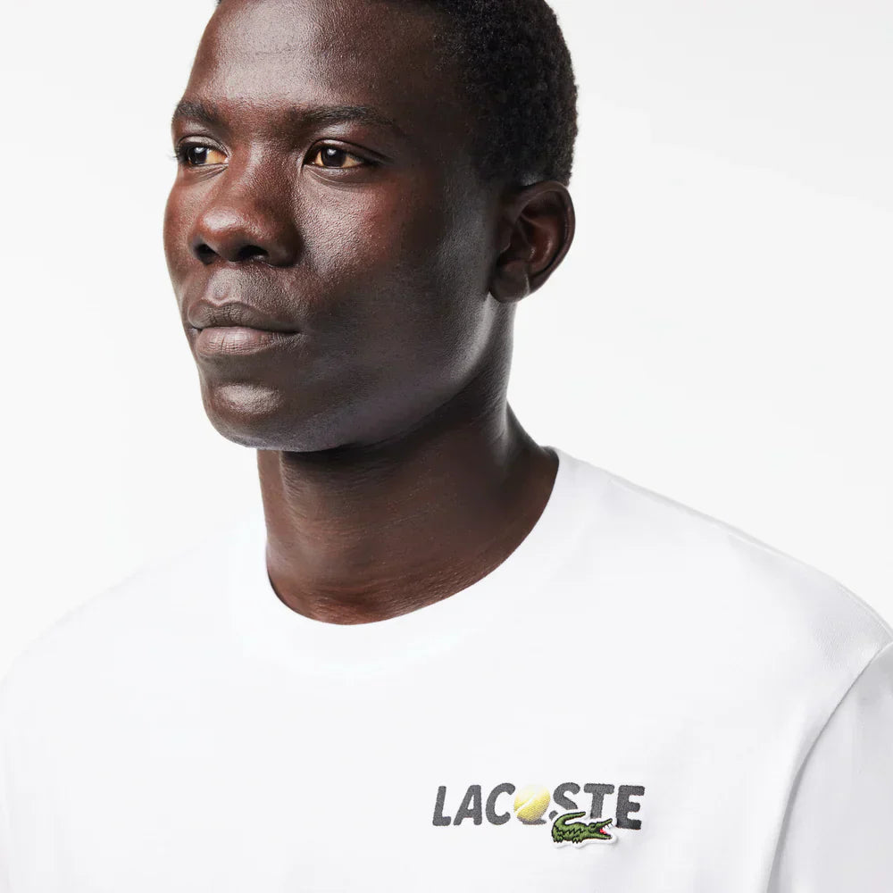 Lacoste Heavy Cotton Jersey Back Print T-shirt
