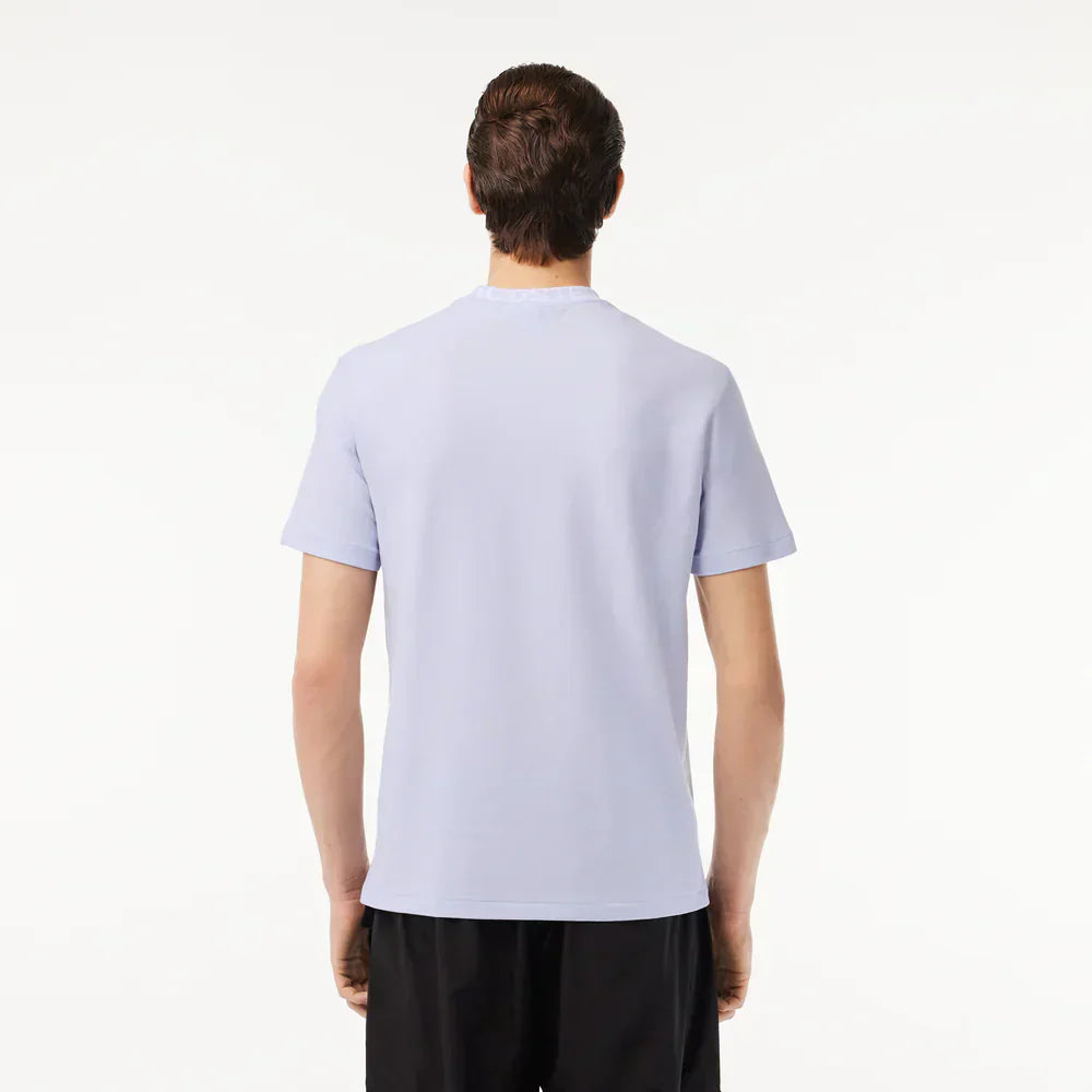 Lacoste Jacquard Neck Piqué T-shirt