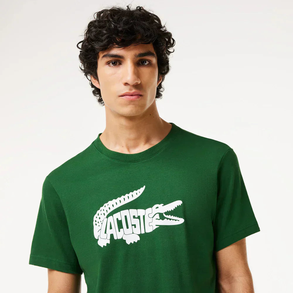 Lacoste Sport Ultra-Dry Croc Print T-shirt