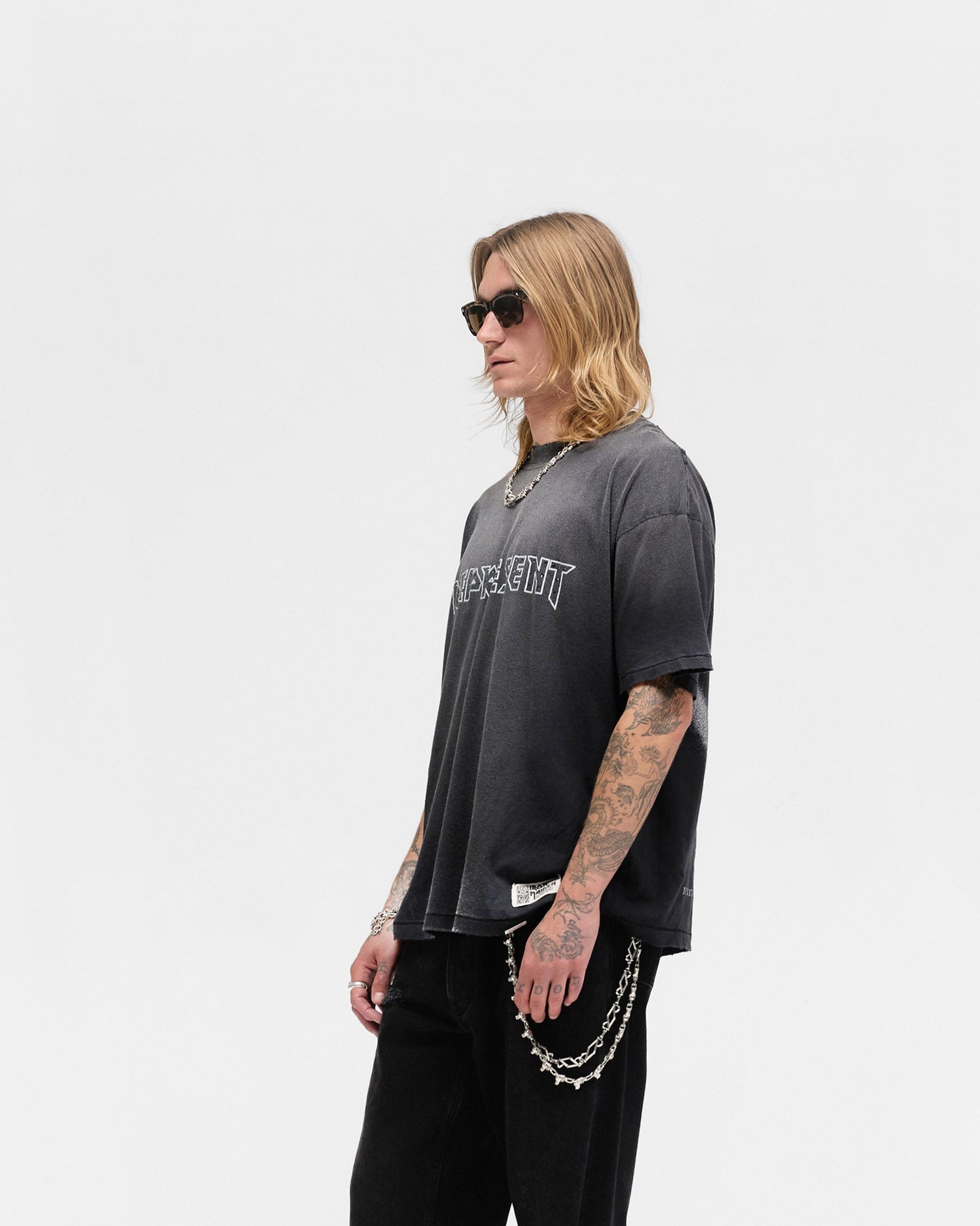 Represent X Iron Maiden Infinite Dreams T-Shirt - Aged Black