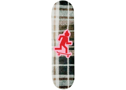 TRAVIS SCOTT CACTUS JACK PLAID SKATE DECK