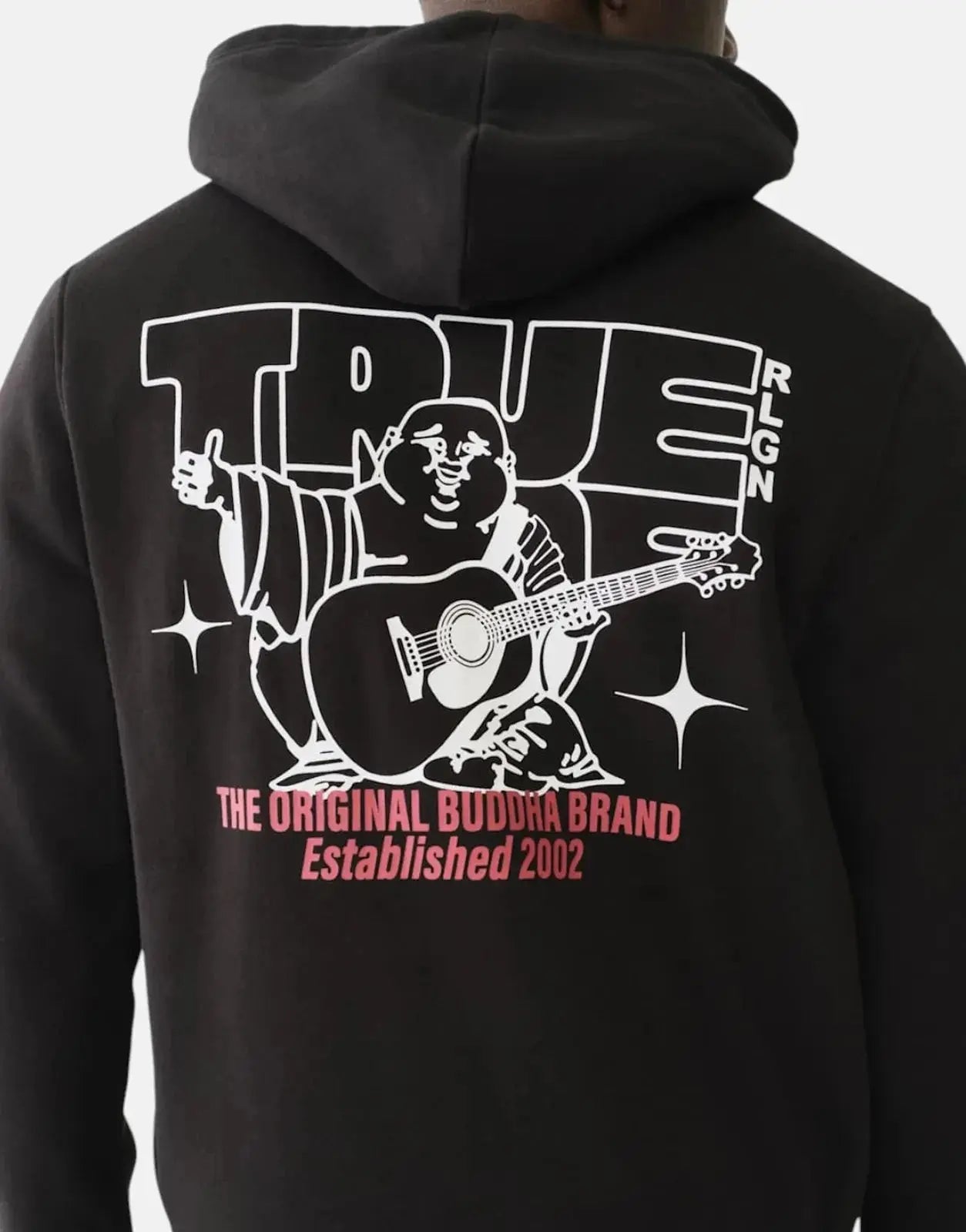 True Religion Buddha Star Zip Hooded Sweatshirt