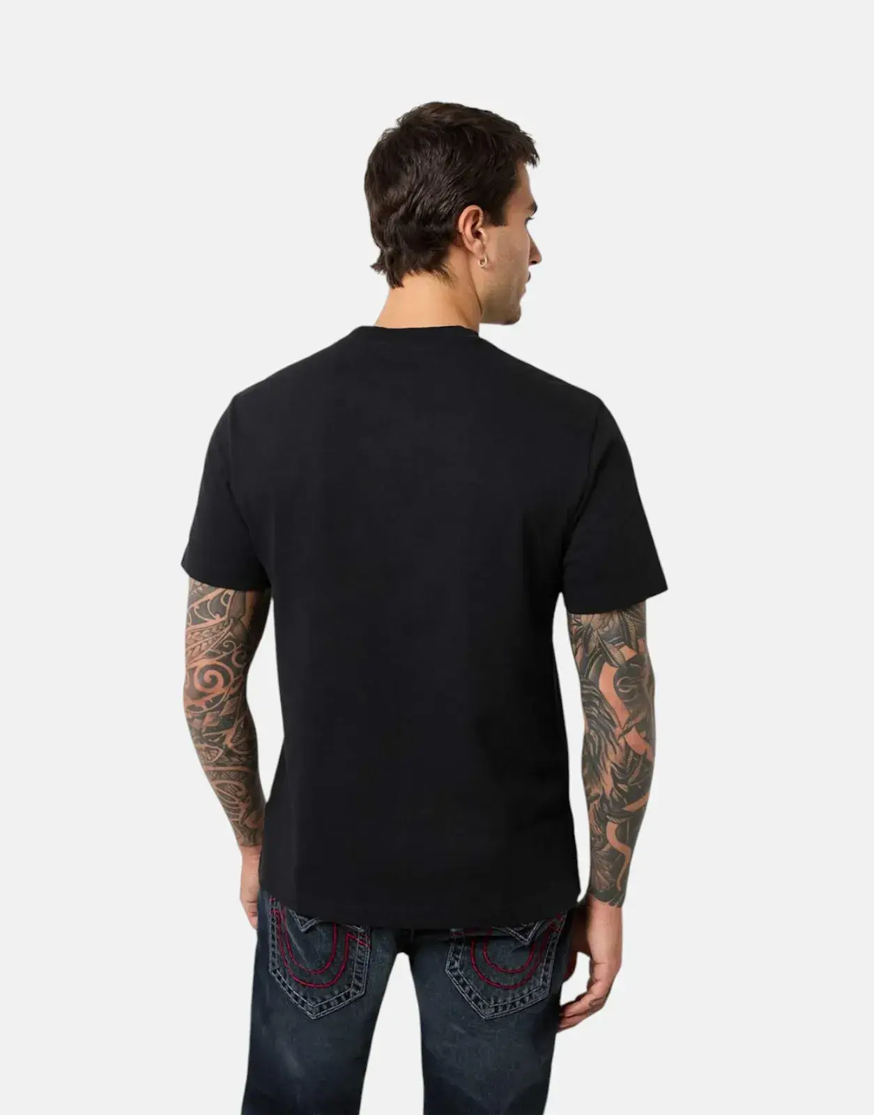 True Religion Sashiko Black T-Shirt