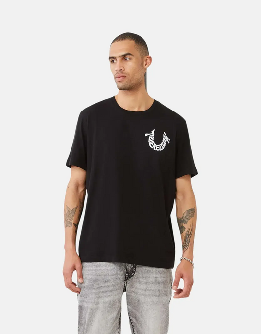 True Religion Warped T-Shirt Black