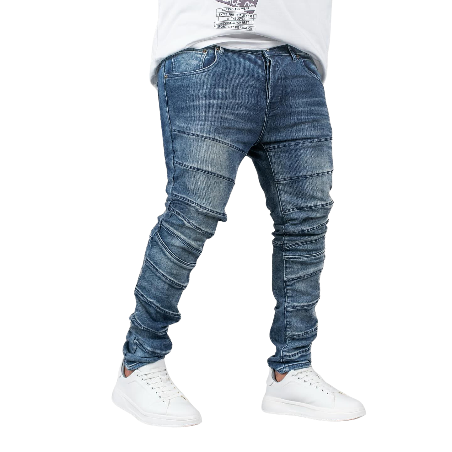 Men's Twisted Torque Skinny Denim Jeans