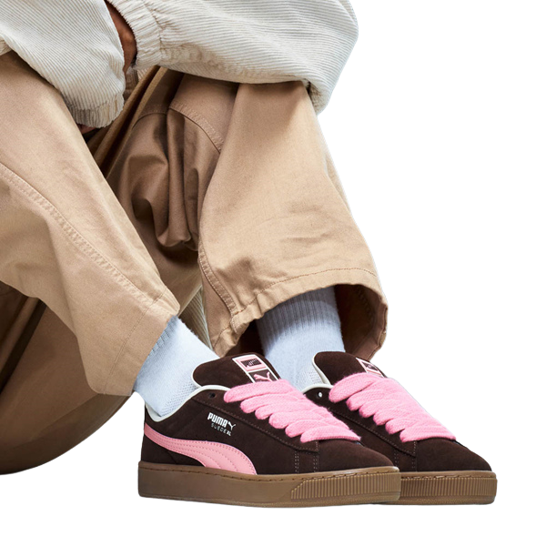 Women's Suede XL Chestnut Brown Sneaker