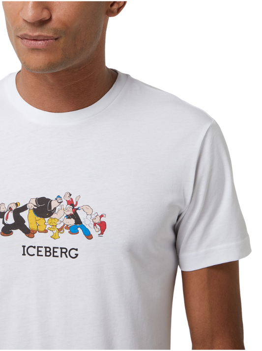 Ice Berg Popeye Printed t-shirt