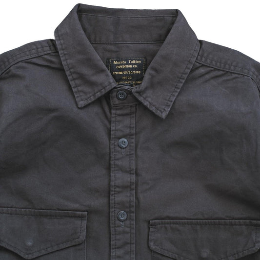 Men's Charcoal Grey Long Sleeve Shirt