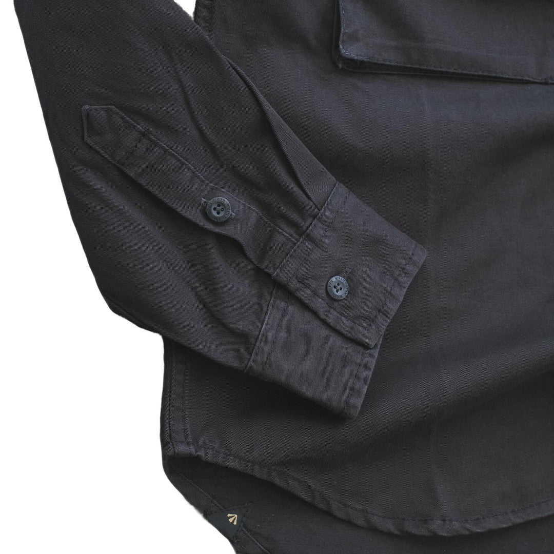 Men's Charcoal Grey Long Sleeve Shirt