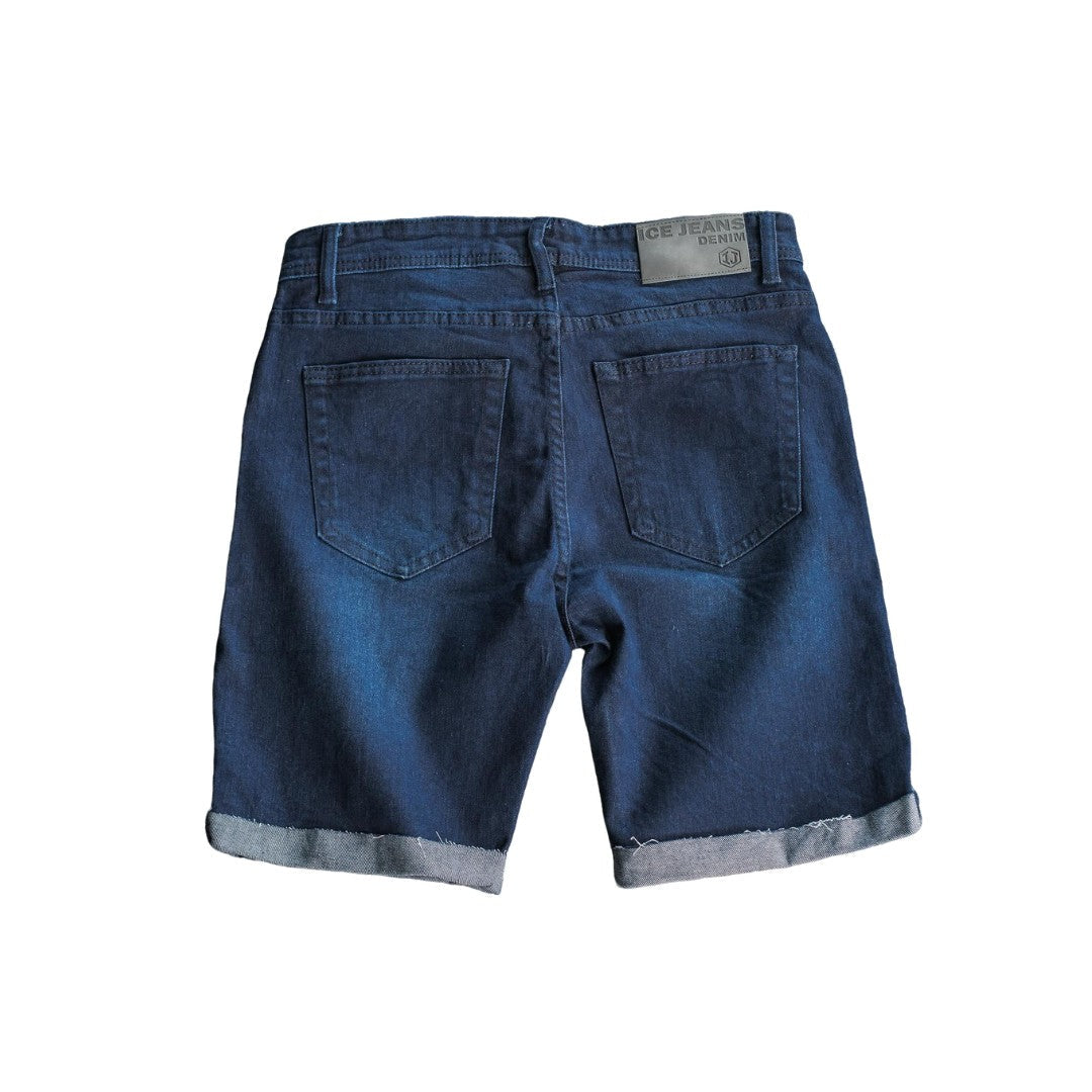 Men's Ice Cut Off Distressed Denim Short