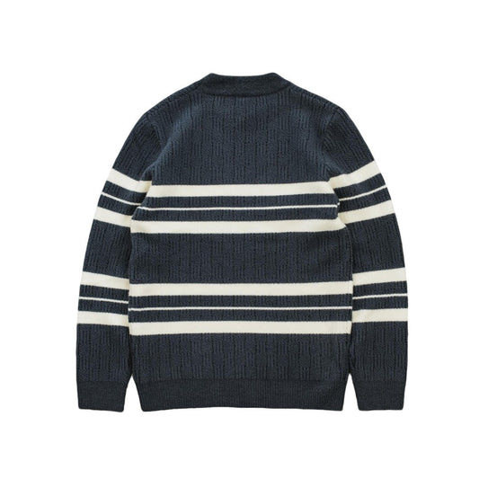 Men's knit stripe sweaters