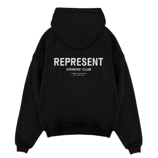 Represent Owners Club Hoodie - Black
