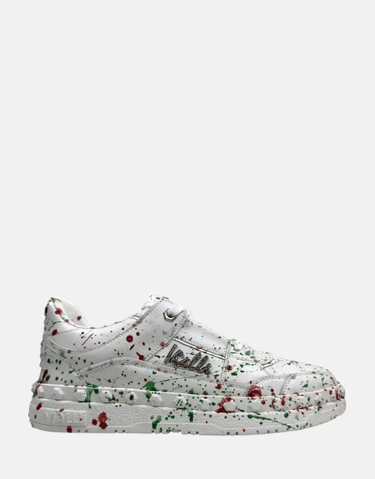Vialli Brex White Multi Colour Sneakers