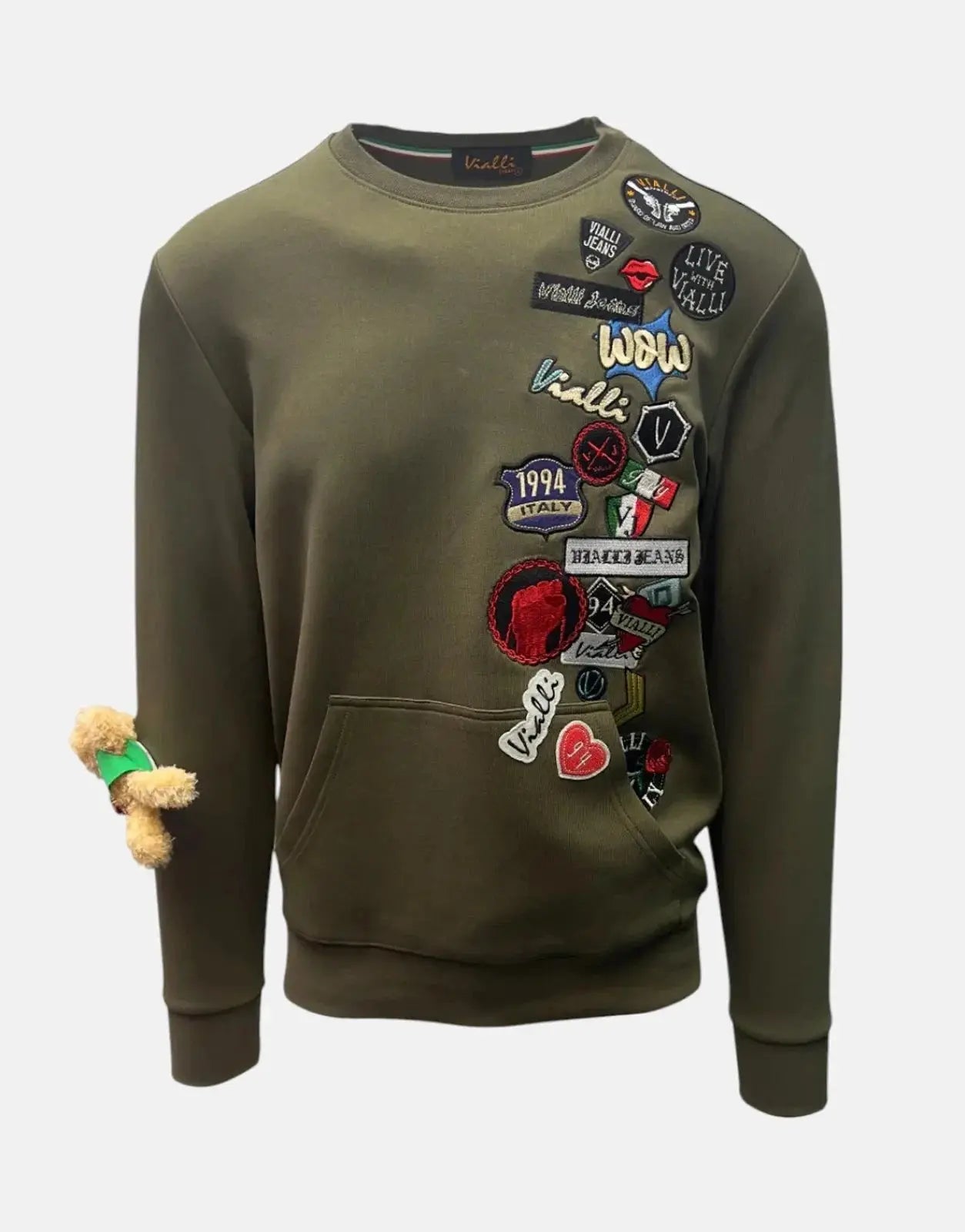 Vialli Kithent Olive Sweatshirt