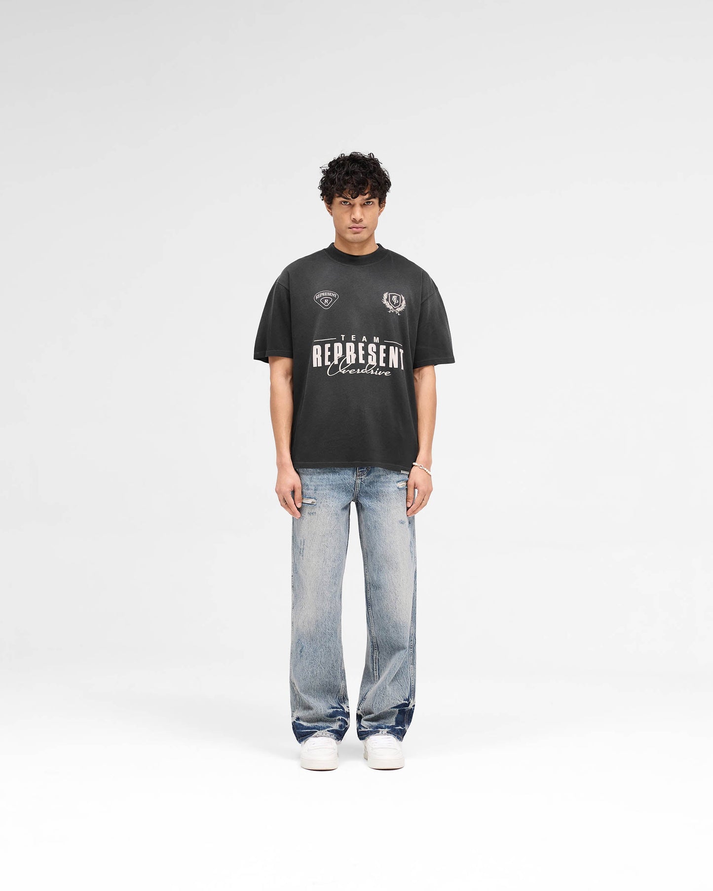 World Championship T-Shirt - Stained Black