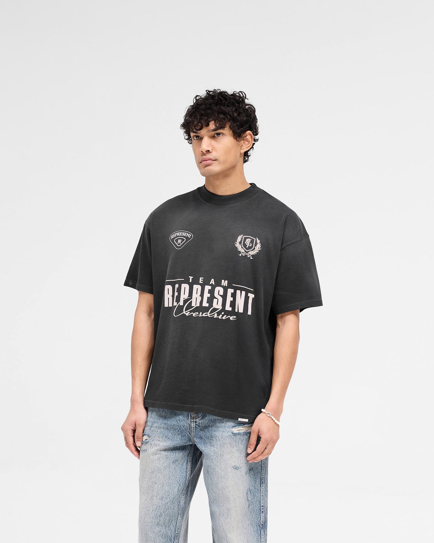 World Championship T-Shirt - Stained Black