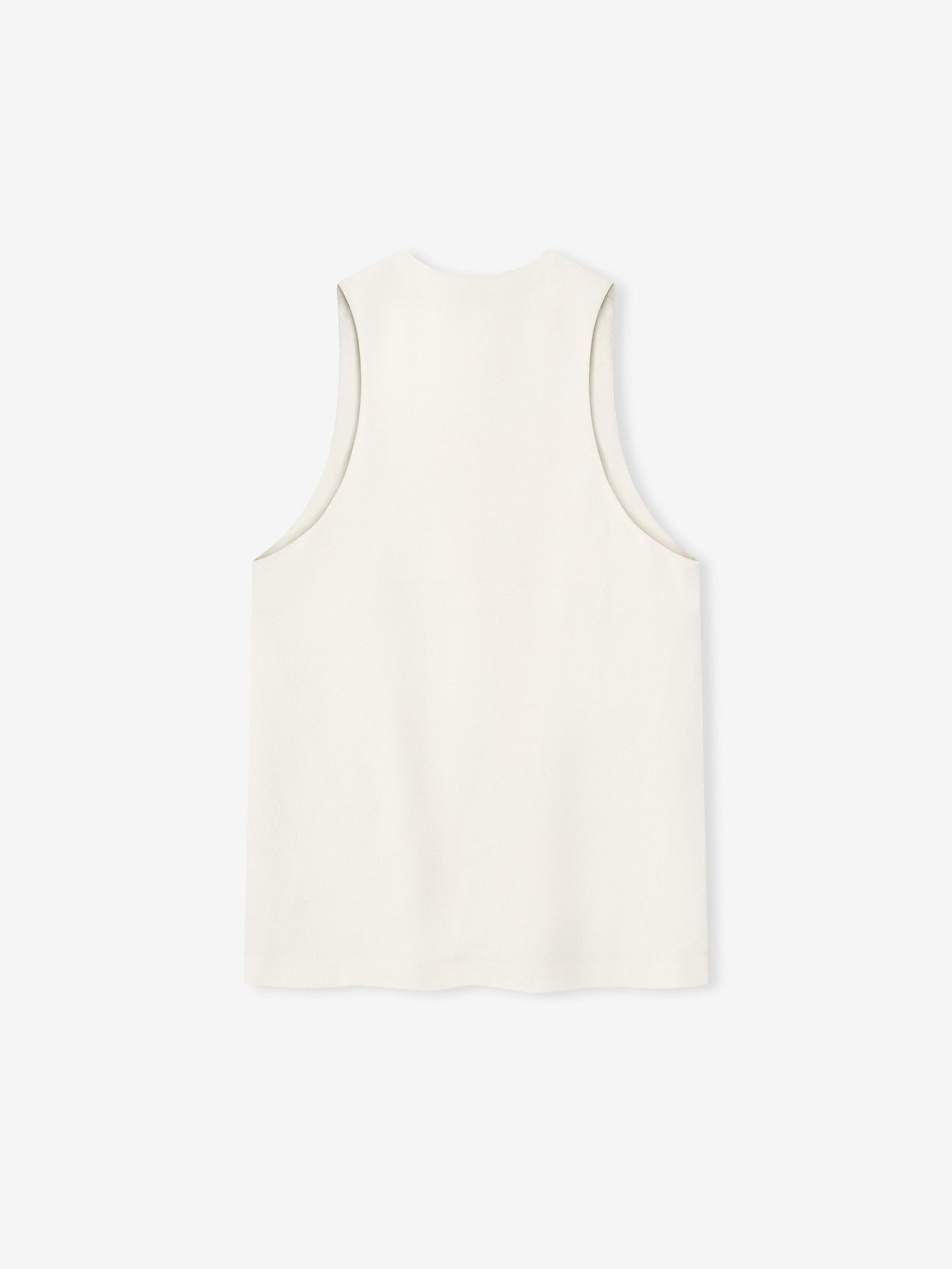 Viscose Wool Woven Tank Top