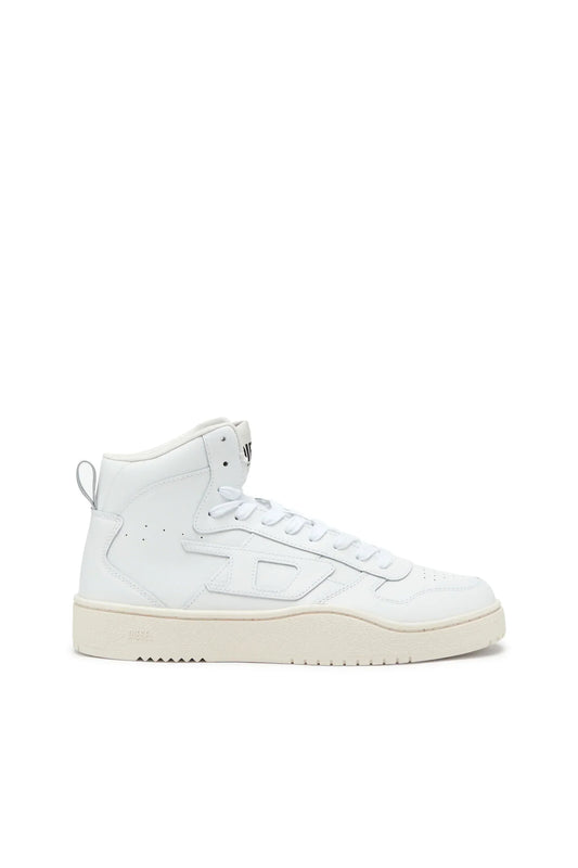 Diesel S-Ukiyo V2 Mid - High-top sneakers in leather and nylon