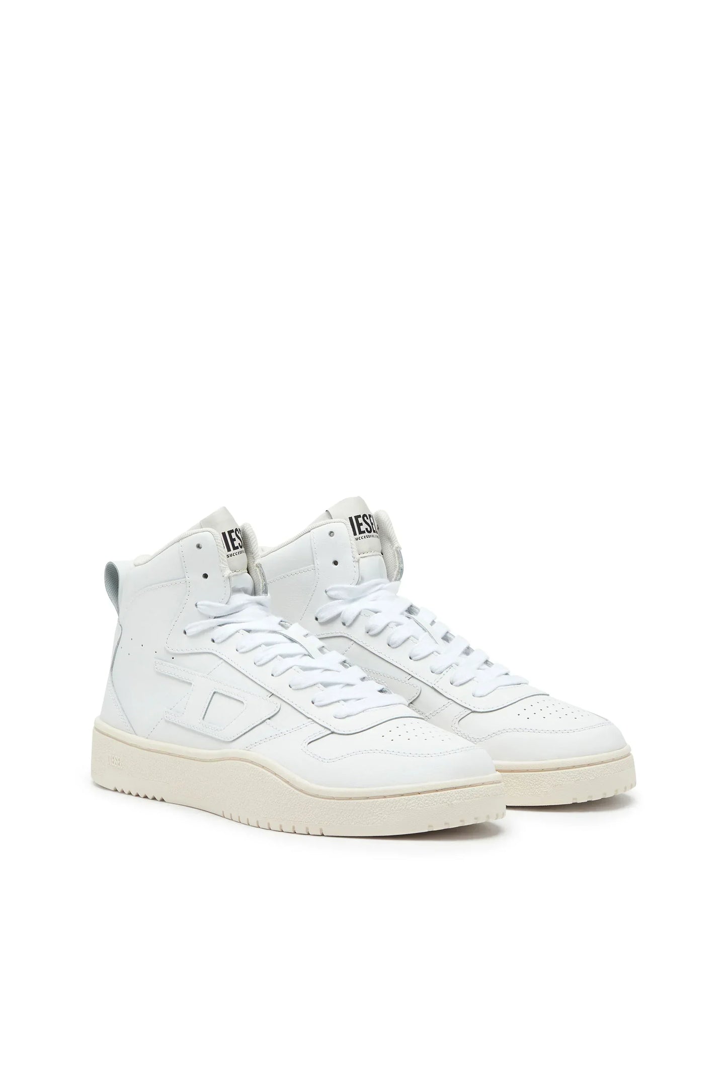 Diesel S-Ukiyo V2 Mid - High-top sneakers in leather and nylon