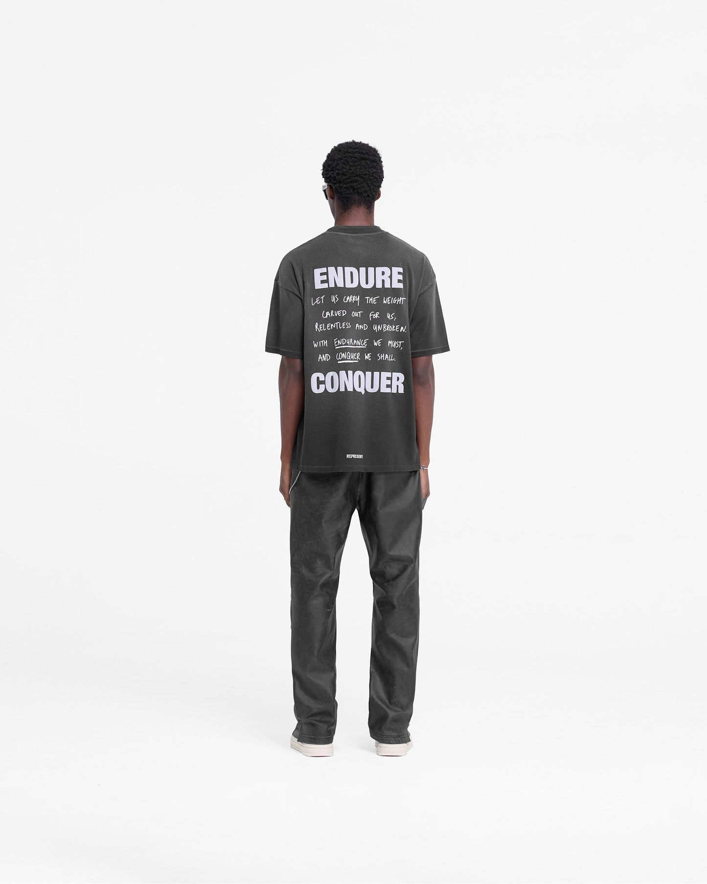 Atlas T-Shirt - Stained Black