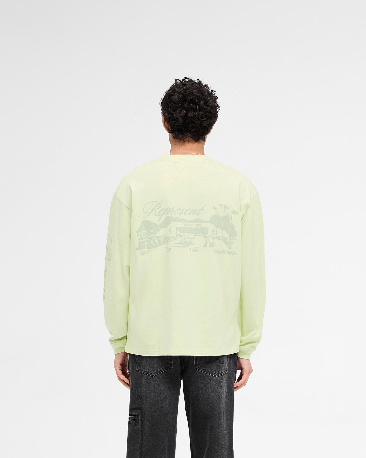 Raceway Long Sleeve T-Shirt - Matcha