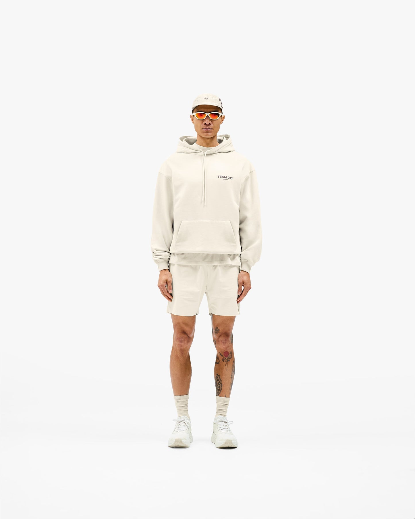 Team 247 Oversized Hoodie - Cream