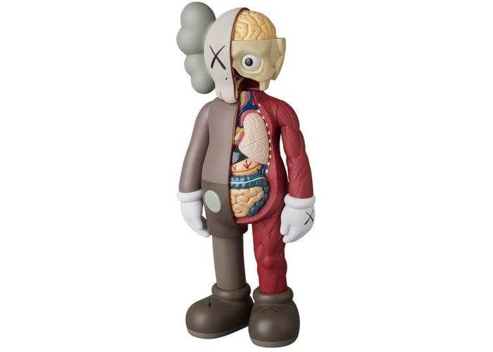 KAWS COMPANION FLAYED OPEN EDITION VINYL FIGURE BROWN