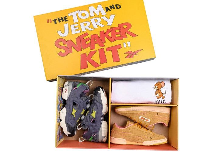 REEBOK X BAIT THE TOM & JERRY SNEAKER KIT