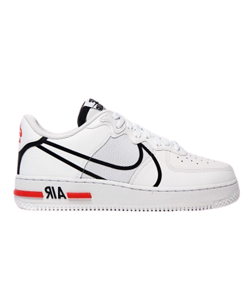 Nike Air Force 1 Low “React White/Red/Black”