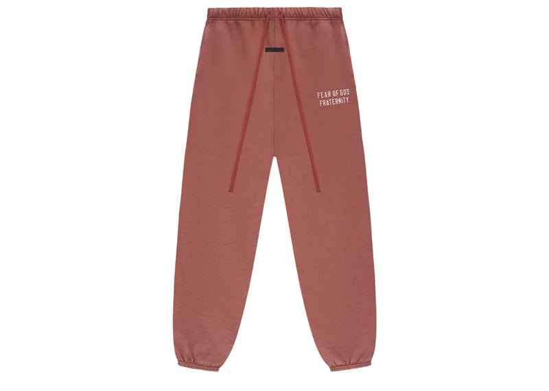Fear of God Essentials Heavy Fleece Sweatpant Crimson