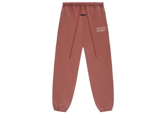 Fear of God Essentials Heavy Fleece Sweatpant Crimson