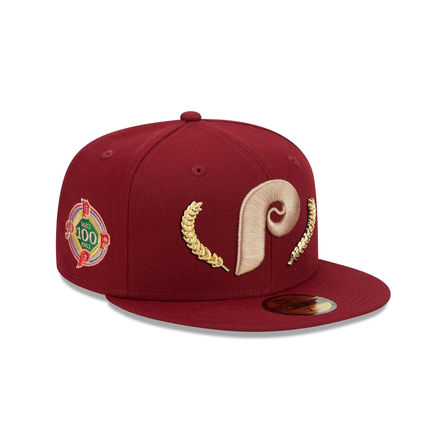 Philadelphia Phillies Gold Leaf 59FIFTY Fitted Hat