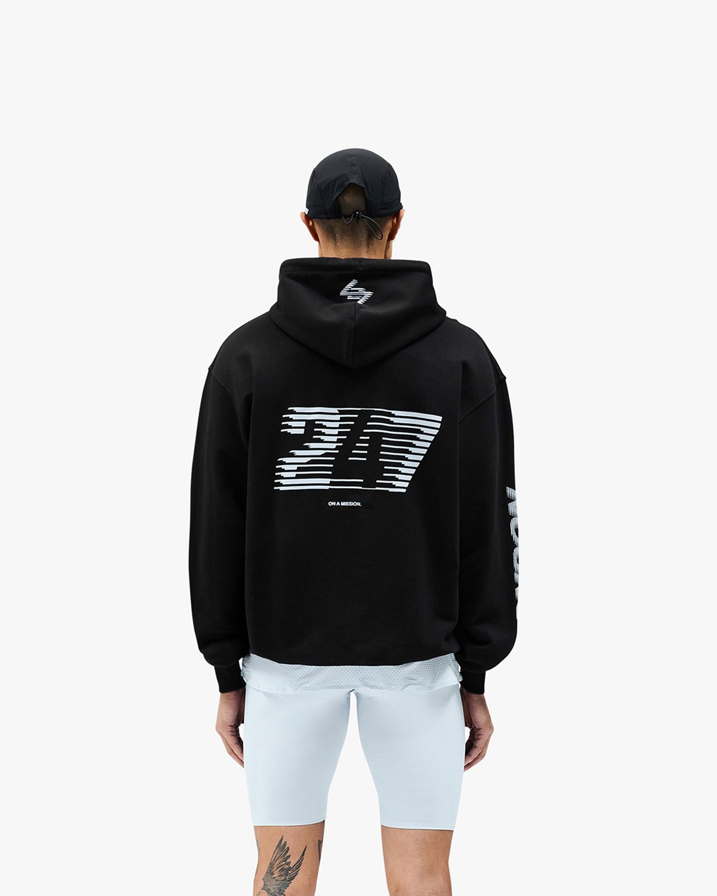 247 London Hoodie - Black