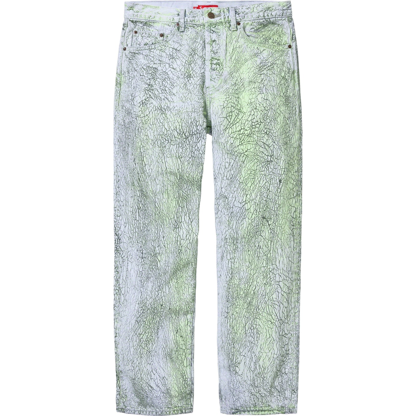 SUPREME CRACKLE REGULAR JEAN MULTICOLOR