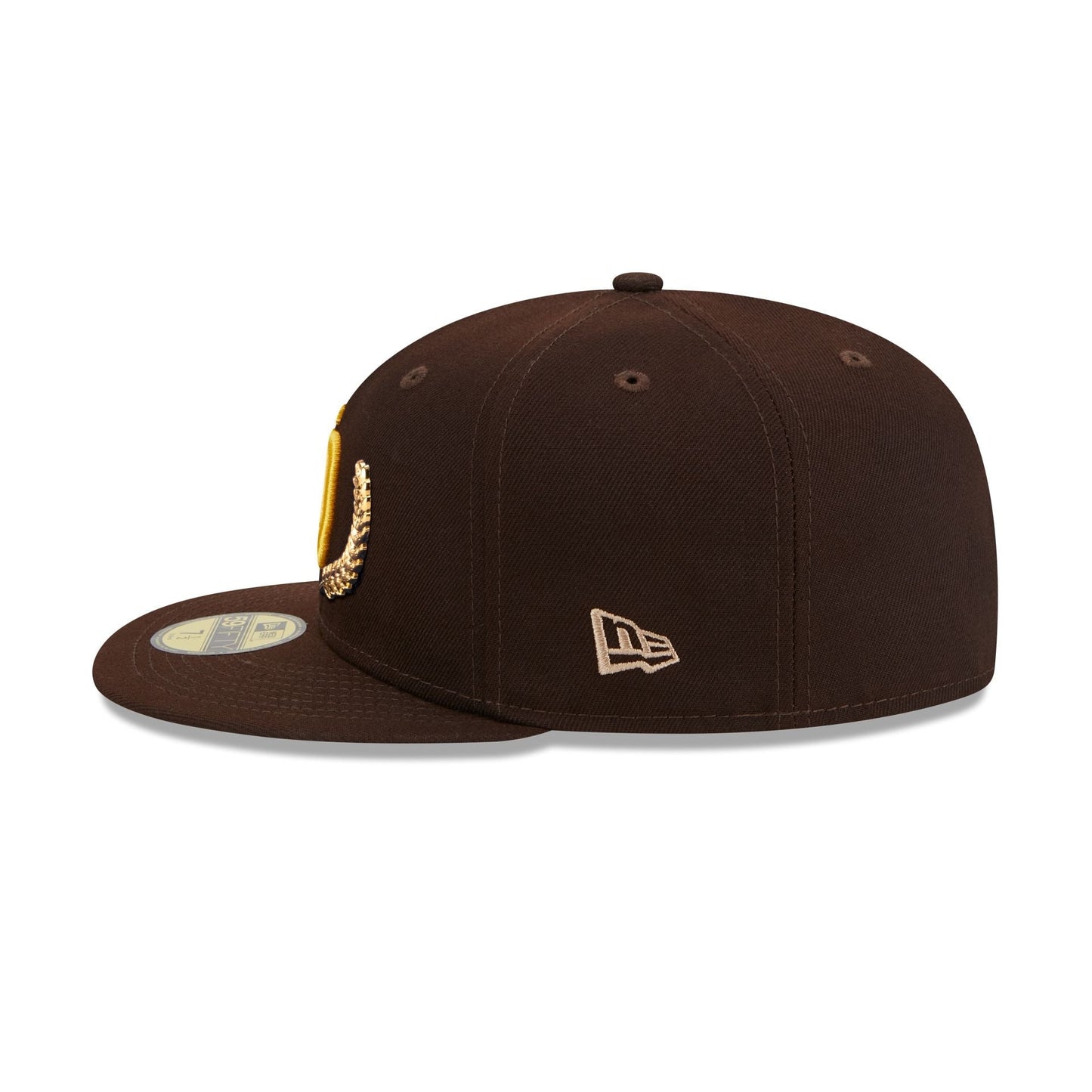 San Diego Padres Gold Leaf 59FIFTY Fitted Hat