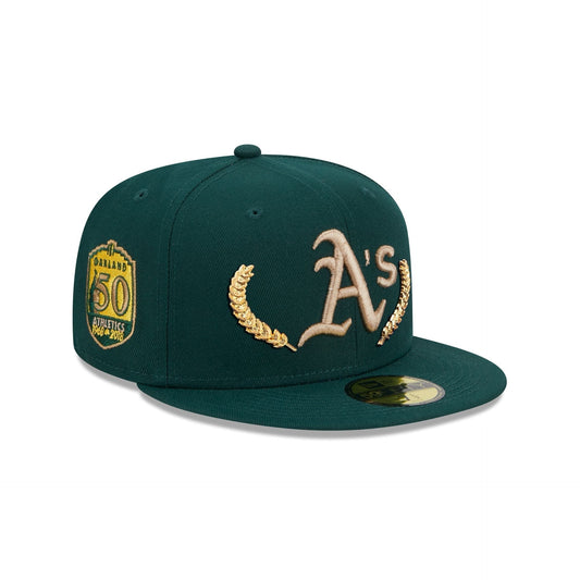 Oakland Athletics Gold Leaf 59FIFTY Fitted Hat