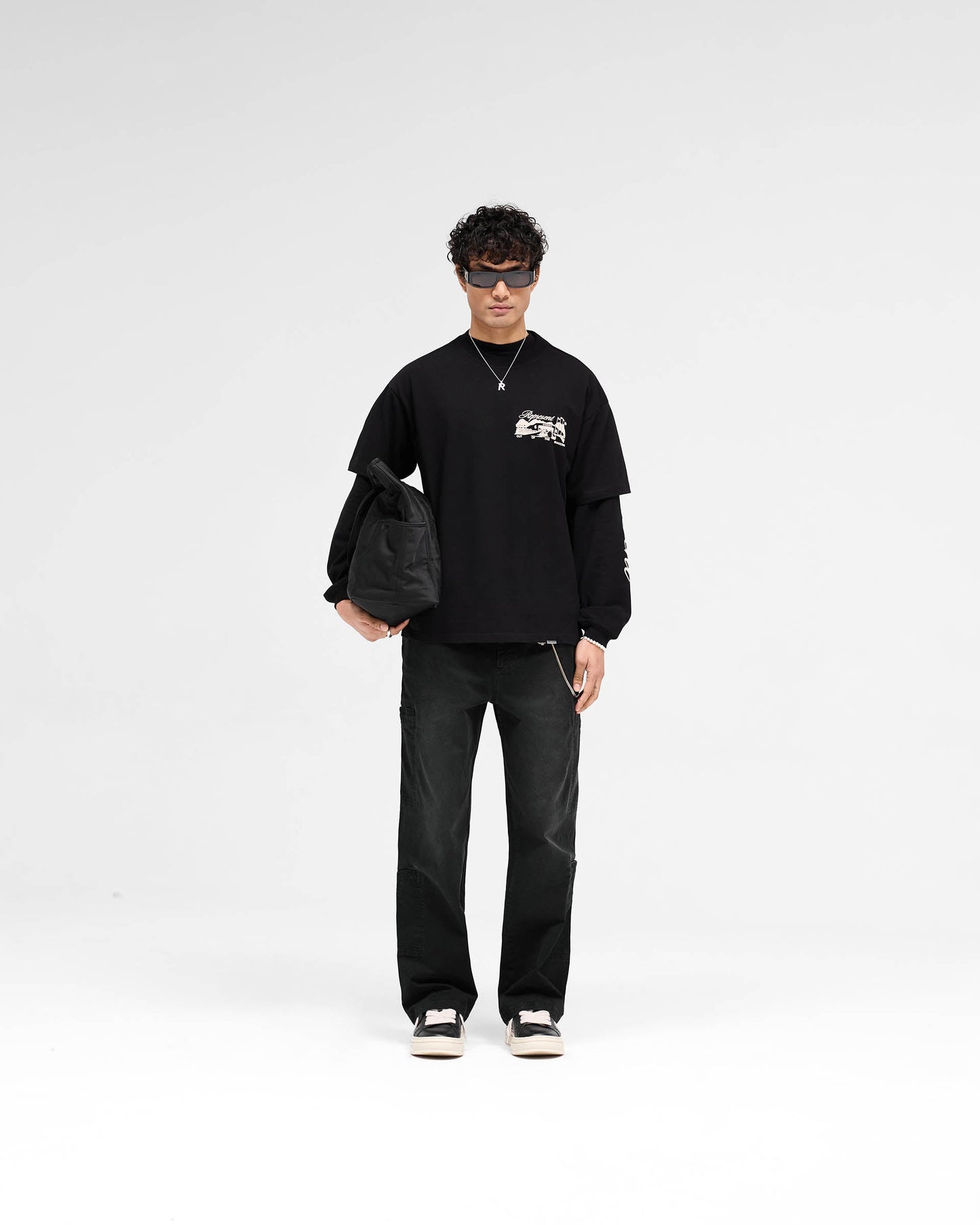 Raceway T-Shirt - Jet Black