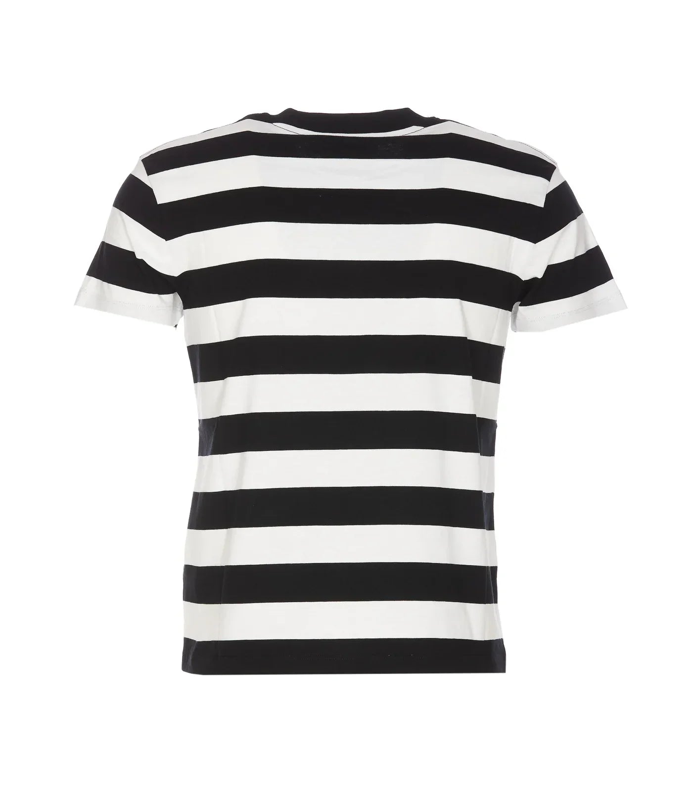 Ami Paris Striped Crewneck T-Shirt
