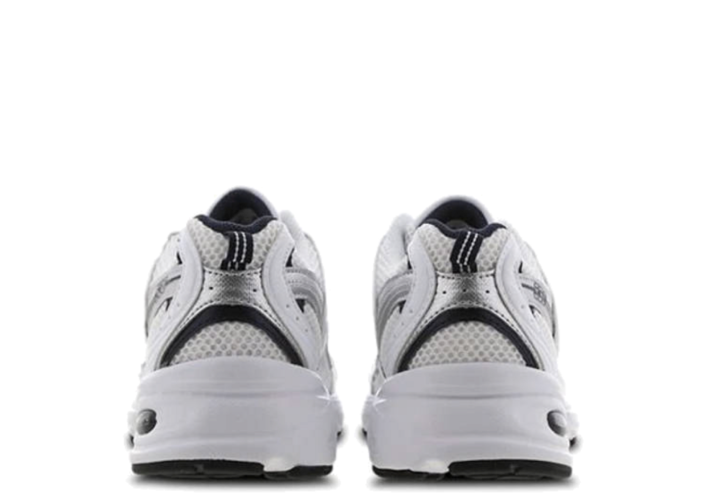 New Balance 530 White Silver Navy