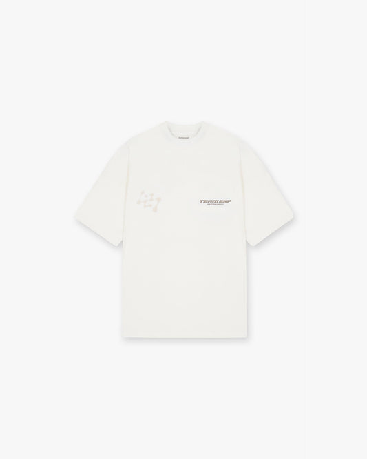 247 Future Terrains Oversized T-Shirt - Flat White
