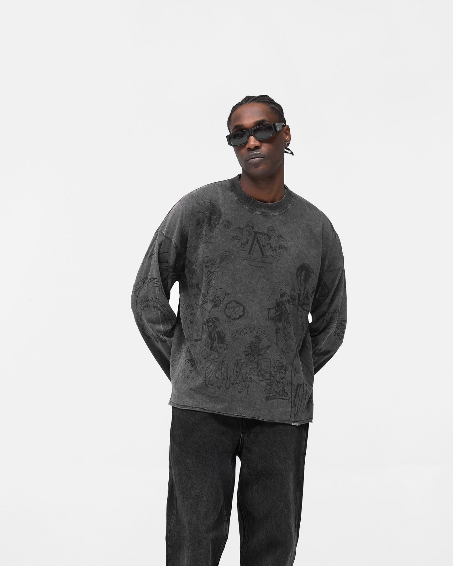 Legacy Long Sleeve T-Shirt - Vintage Grey