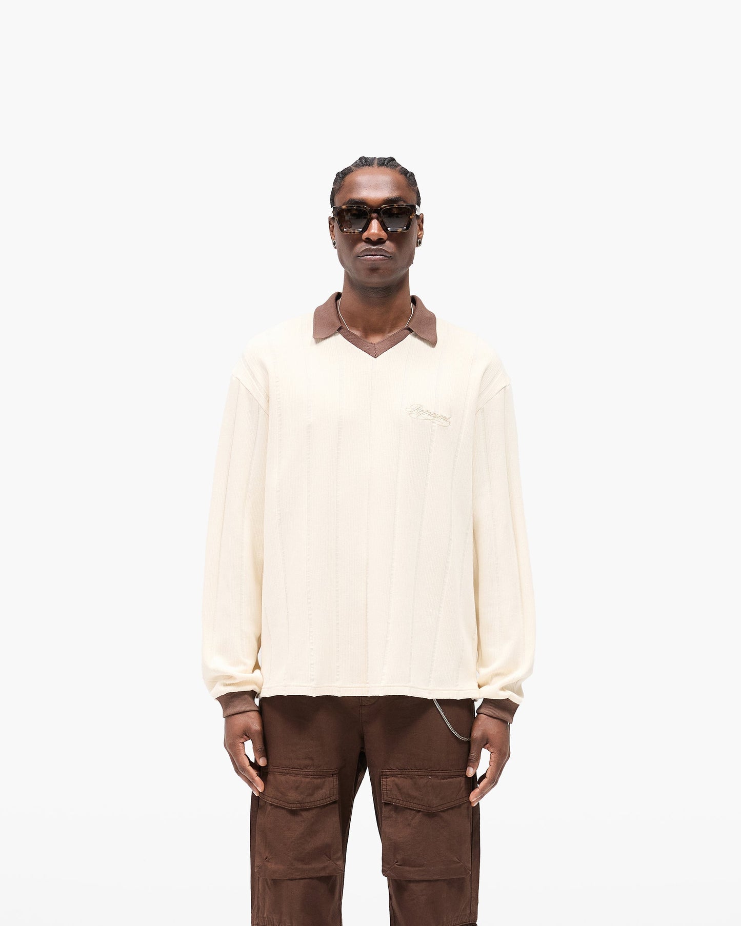 Retro Football Long Sleeve T-Shirt - Shell