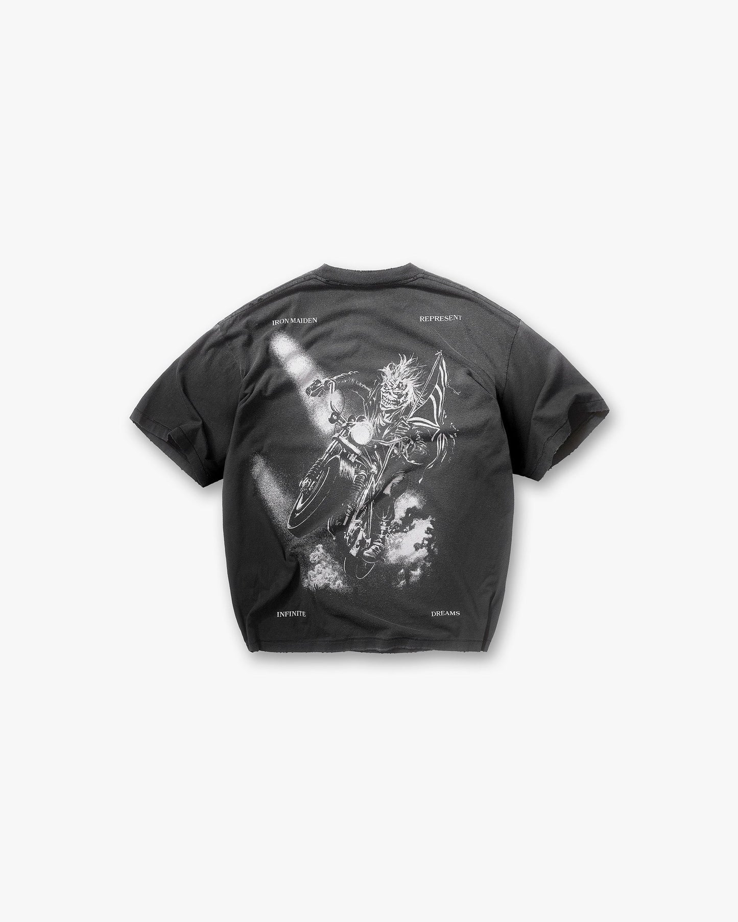 Represent X Iron Maiden Infinite Dreams T-Shirt - Aged Black