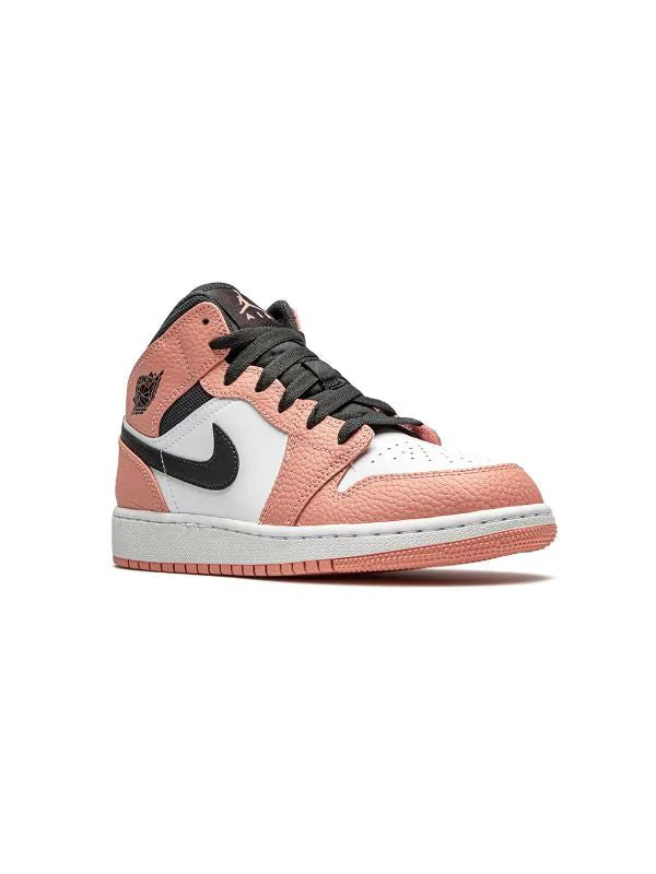 Nike Air Jordan 1 Mid Pink Quartz (Unisex)